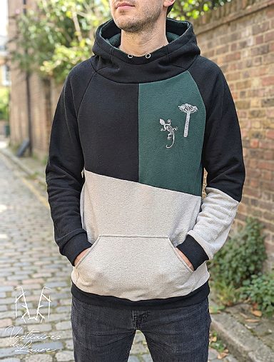 Sweat à capuche hybride Sweat à capuche hybride