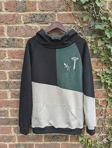 Sweat à capuche hybride (devant) Sweat à capuche hybride