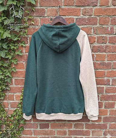 Sweat à capuche bi-ton (dos) Sweat à capuche bi-ton