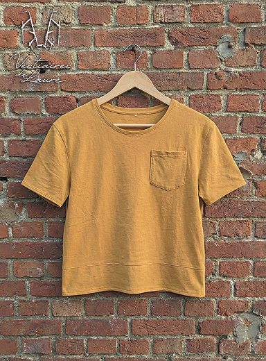 Tee-shirt court Horizon (devant) Tee-shirt court Horizon